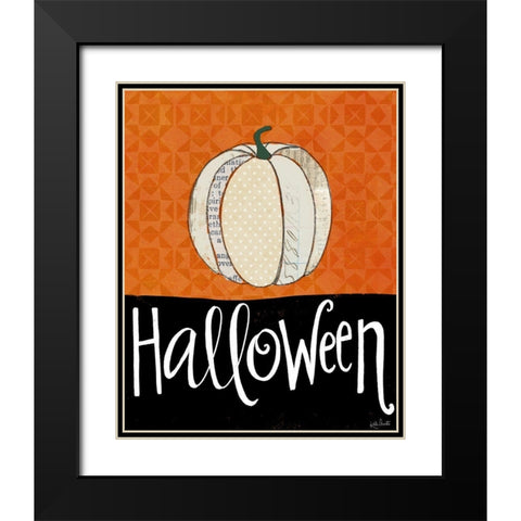 Halloween Black Modern Wood Framed Art Print with Double Matting by Doucette, Katie