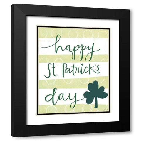 St. Patricks Day Black Modern Wood Framed Art Print with Double Matting by Doucette, Katie