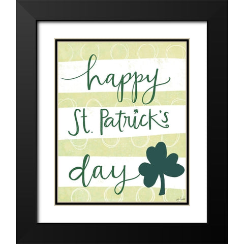 St. Patricks Day Black Modern Wood Framed Art Print with Double Matting by Doucette, Katie