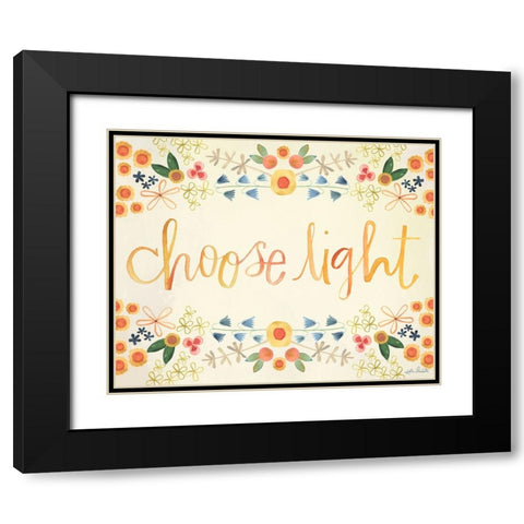 Choose Light Black Modern Wood Framed Art Print with Double Matting by Doucette, Katie