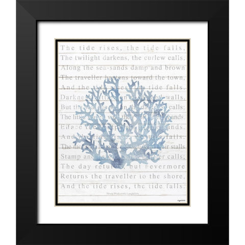 Tide Rises Black Modern Wood Framed Art Print with Double Matting by Brown, Kyra