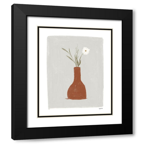 Cafe I Black Modern Wood Framed Art Print with Double Matting by Brown, Kyra
