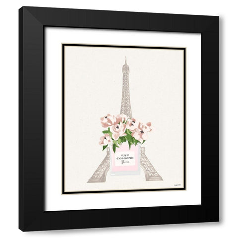 Parisian Perfume Black Modern Wood Framed Art Print with Double Matting by Brown, Kyra