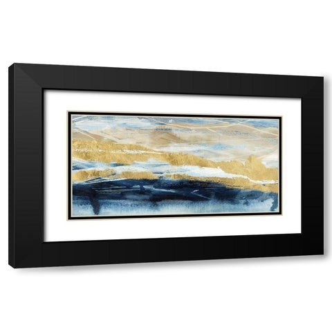 Like a Storm III Black Modern Wood Framed Art Print with Double Matting by Blue, Nina
