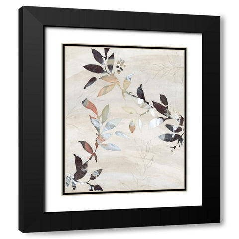 Neutral Botanical VI Black Modern Wood Framed Art Print with Double Matting by Blue, Nina