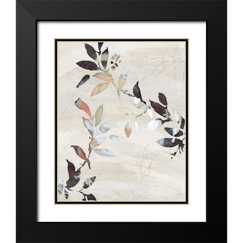 Neutral Botanical VI Black Modern Wood Framed Art Print with Double Matting by Blue, Nina