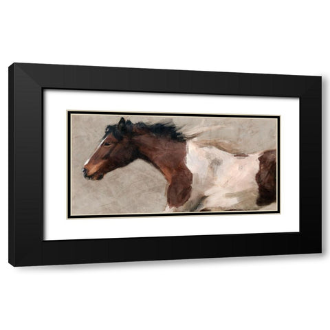 Flight Black Modern Wood Framed Art Print with Double Matting by Blue, Nina