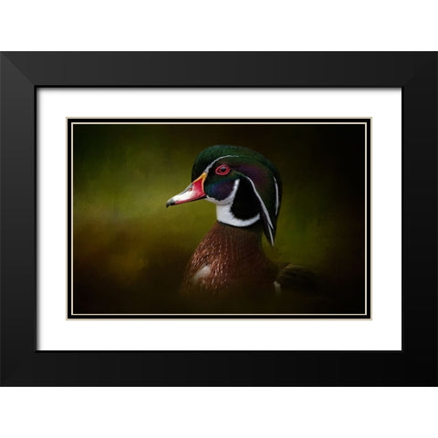 Color Palette Black Modern Wood Framed Art Print with Double Matting by Parker, Kelley