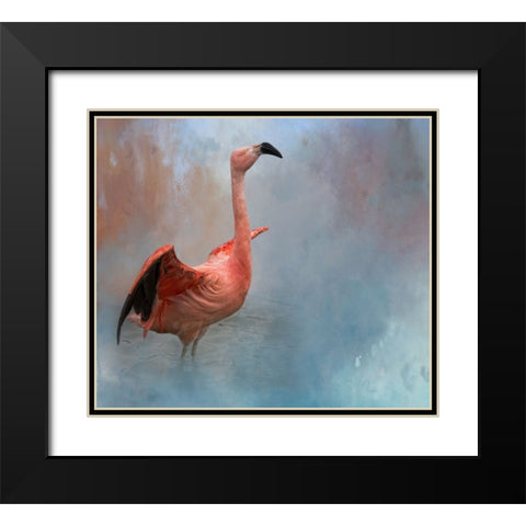Water Dancer Black Modern Wood Framed Art Print with Double Matting by Parker, Kelley