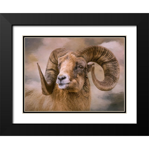 Mountain Dweller Black Modern Wood Framed Art Print with Double Matting by Parker, Kelley