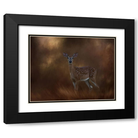 Golden Coast Black Modern Wood Framed Art Print with Double Matting by Parker, Kelley