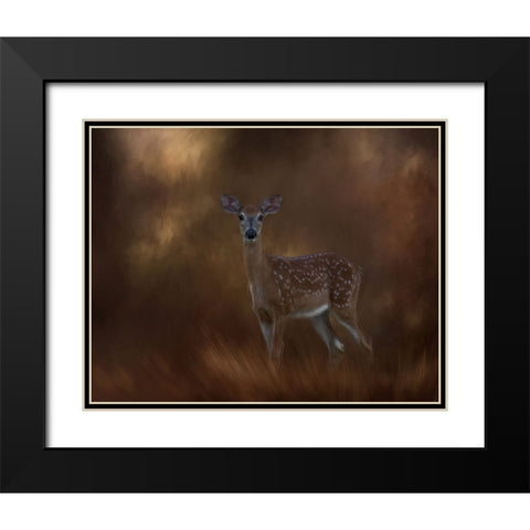 Golden Coast Black Modern Wood Framed Art Print with Double Matting by Parker, Kelley