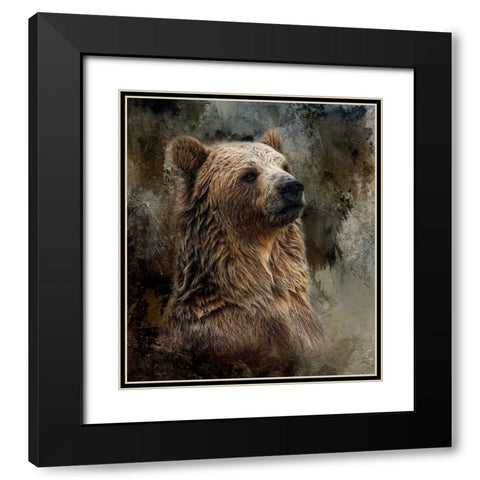 Powerful Black Modern Wood Framed Art Print with Double Matting by Parker, Kelley