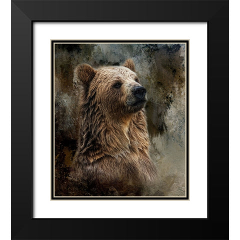 Powerful Black Modern Wood Framed Art Print with Double Matting by Parker, Kelley