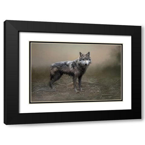 Enduring Spirit Black Modern Wood Framed Art Print with Double Matting by Parker, Kelley