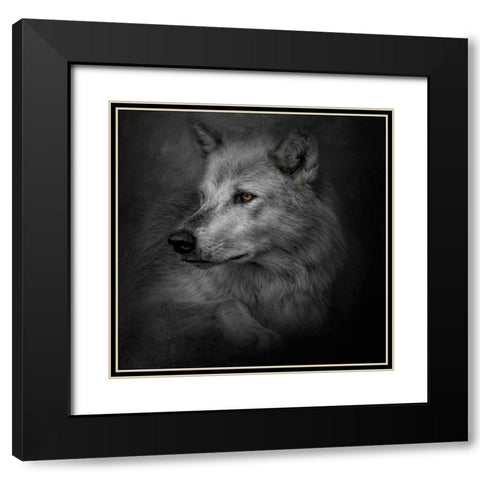 Lonely Soul Black Modern Wood Framed Art Print with Double Matting by Parker, Kelley