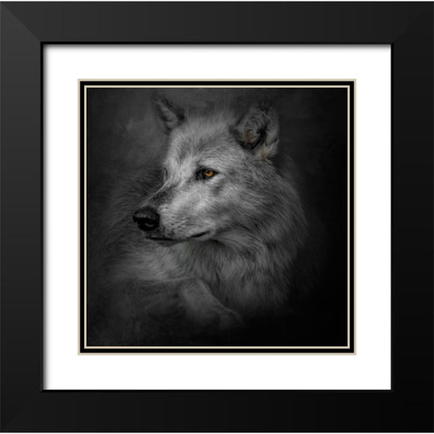 Lonely Soul Black Modern Wood Framed Art Print with Double Matting by Parker, Kelley