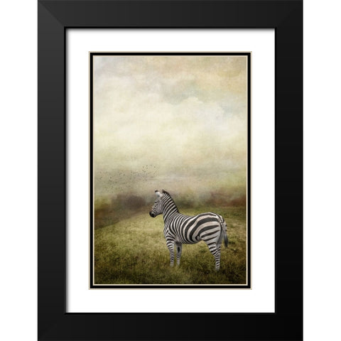 Surveying the Landscape Black Modern Wood Framed Art Print with Double Matting by Parker, Kelley