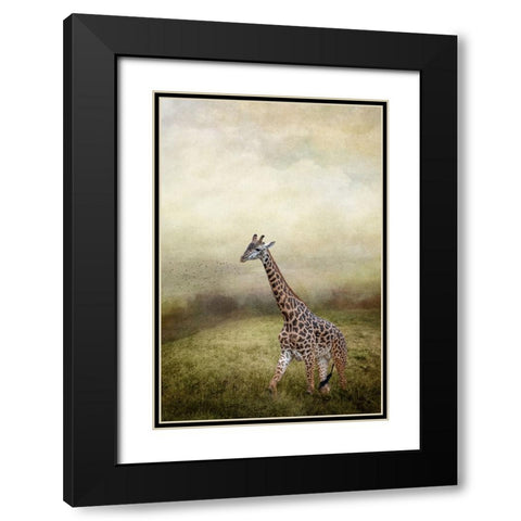 Passing Through Black Modern Wood Framed Art Print with Double Matting by Parker, Kelley