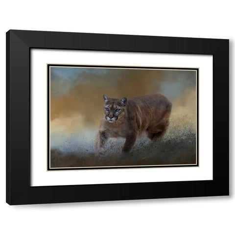 Need for Speed Black Modern Wood Framed Art Print with Double Matting by Parker, Kelley