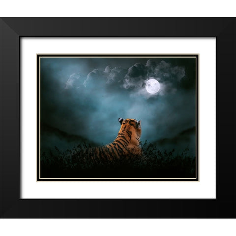 Light on the Kingdom Black Modern Wood Framed Art Print with Double Matting by Parker, Kelley