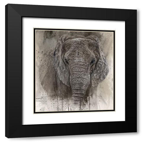 The Ancient One Black Modern Wood Framed Art Print with Double Matting by Parker, Kelley