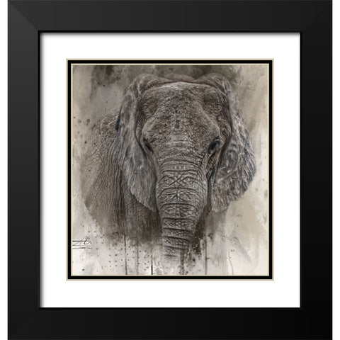 The Ancient One Black Modern Wood Framed Art Print with Double Matting by Parker, Kelley