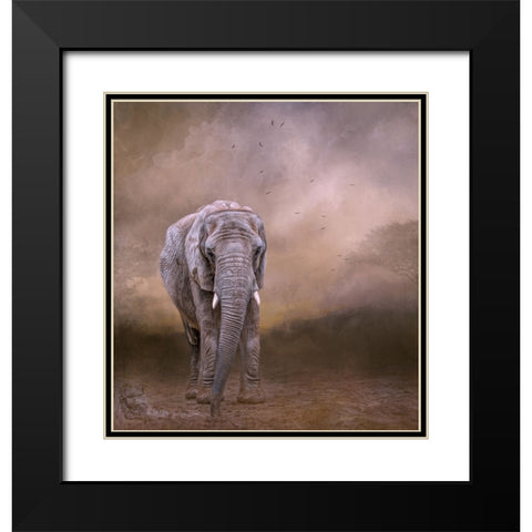 The Elderly Matriarch Black Modern Wood Framed Art Print with Double Matting by Parker, Kelley