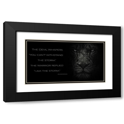 The Beast Within Black Modern Wood Framed Art Print with Double Matting by Parker, Kelley