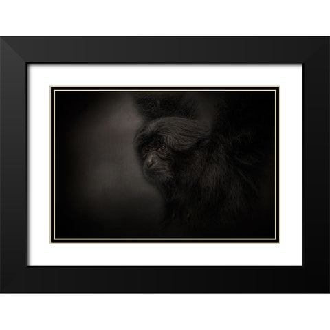 King of Swing Black Modern Wood Framed Art Print with Double Matting by Parker, Kelley