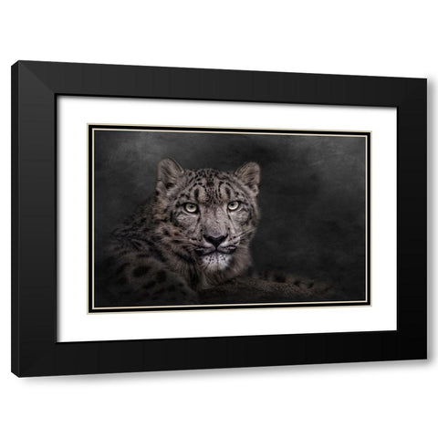 Piercing the Darkness Black Modern Wood Framed Art Print with Double Matting by Parker, Kelley