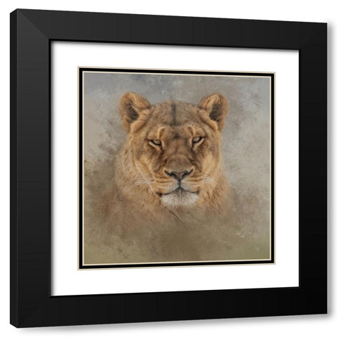 An Intense Star Black Modern Wood Framed Art Print with Double Matting by Parker, Kelley