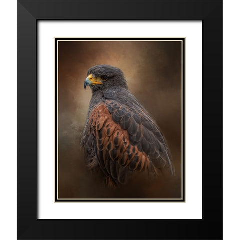 Always Alert Black Modern Wood Framed Art Print with Double Matting by Parker, Kelley