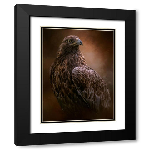 Free Spirit Black Modern Wood Framed Art Print with Double Matting by Parker, Kelley