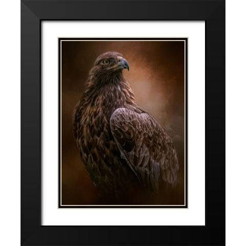 Free Spirit Black Modern Wood Framed Art Print with Double Matting by Parker, Kelley