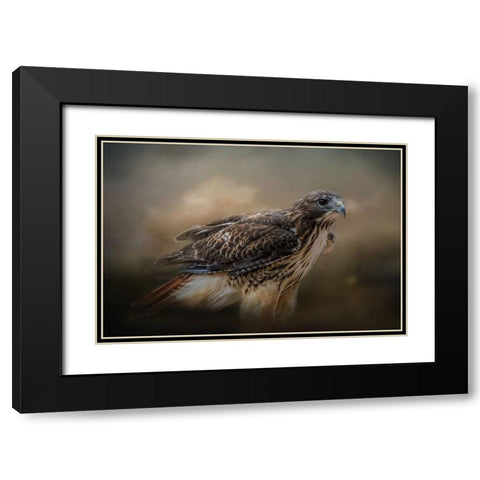Chase the Wind Black Modern Wood Framed Art Print with Double Matting by Parker, Kelley