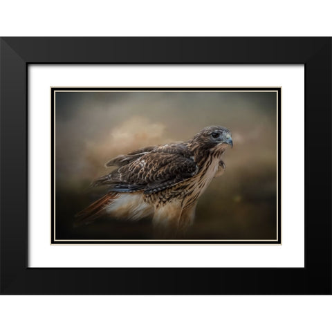 Chase the Wind Black Modern Wood Framed Art Print with Double Matting by Parker, Kelley