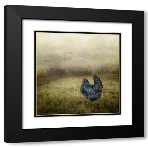 Early Morning Riser Black Modern Wood Framed Art Print with Double Matting by Parker, Kelley
