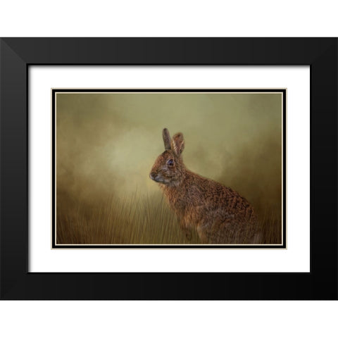 Awakening Black Modern Wood Framed Art Print with Double Matting by Parker, Kelley