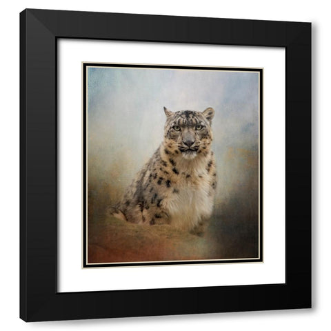 Try Me Black Modern Wood Framed Art Print with Double Matting by Parker, Kelley