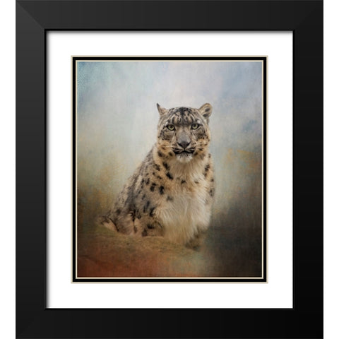 Try Me Black Modern Wood Framed Art Print with Double Matting by Parker, Kelley