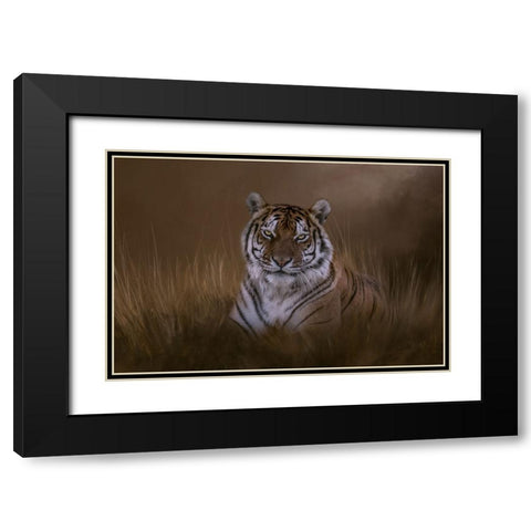 In the Depth of Your Eyes Black Modern Wood Framed Art Print with Double Matting by Parker, Kelley