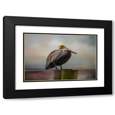 The Best Seat Black Modern Wood Framed Art Print with Double Matting by Parker, Kelley