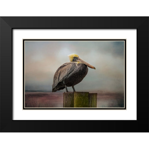 The Best Seat Black Modern Wood Framed Art Print with Double Matting by Parker, Kelley