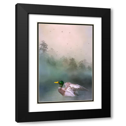 Beauty in the Midst Black Modern Wood Framed Art Print with Double Matting by Parker, Kelley