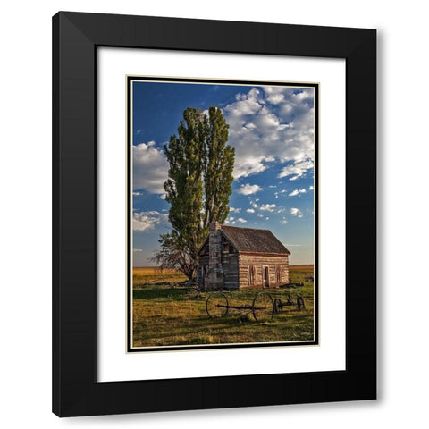 Memories Black Modern Wood Framed Art Print with Double Matting by McFerrin, Larry