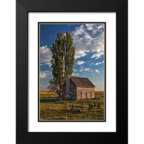 Memories Black Modern Wood Framed Art Print with Double Matting by McFerrin, Larry