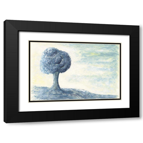 Cotton Tree with a View Black Modern Wood Framed Art Print with Double Matting by Lee, Judson