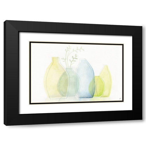 Transparent Glass Black Modern Wood Framed Art Print with Double Matting by Lee, Judson
