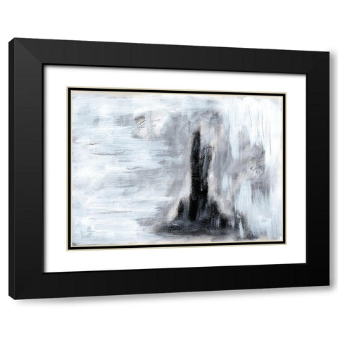 Growing Mt. 3 Black Modern Wood Framed Art Print with Double Matting by Lee, Judson